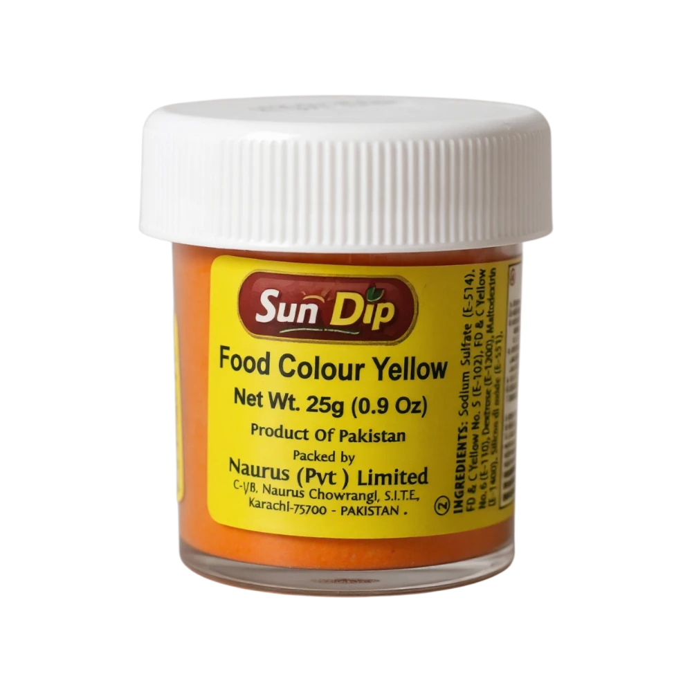 SUN DIP FOOD COLOUR YELLOW  25G